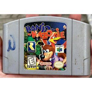 Banjo-Kazooie (Nintendo 64, 1998) N64 - Tested, Authentic